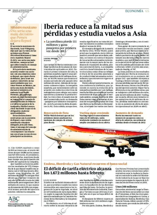 ABC SEVILLA 10-05-2014 página 65