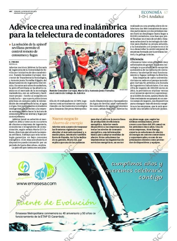 ABC SEVILLA 10-05-2014 página 67
