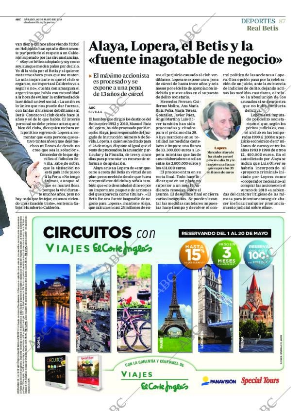 ABC SEVILLA 10-05-2014 página 87
