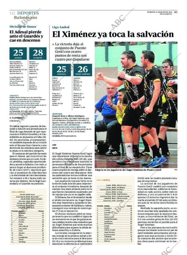 ABC CORDOBA 11-05-2014 página 112