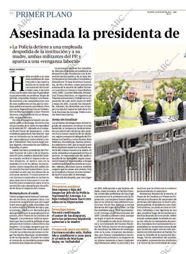 ABC MADRID 13-05-2014 página 16