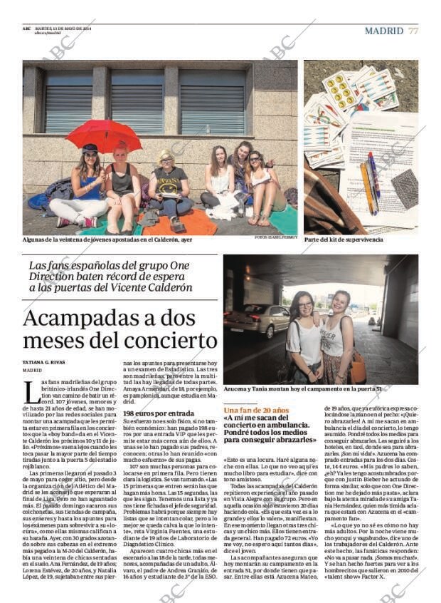 ABC MADRID 13-05-2014 página 81