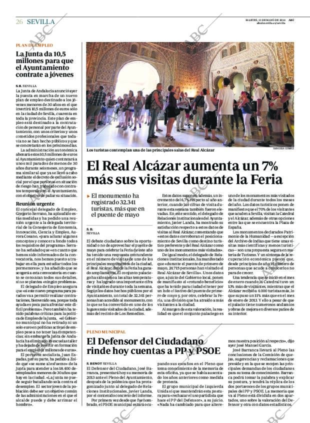 ABC SEVILLA 13-05-2014 página 26