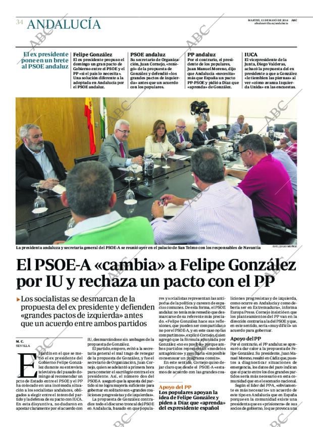 ABC SEVILLA 13-05-2014 página 34