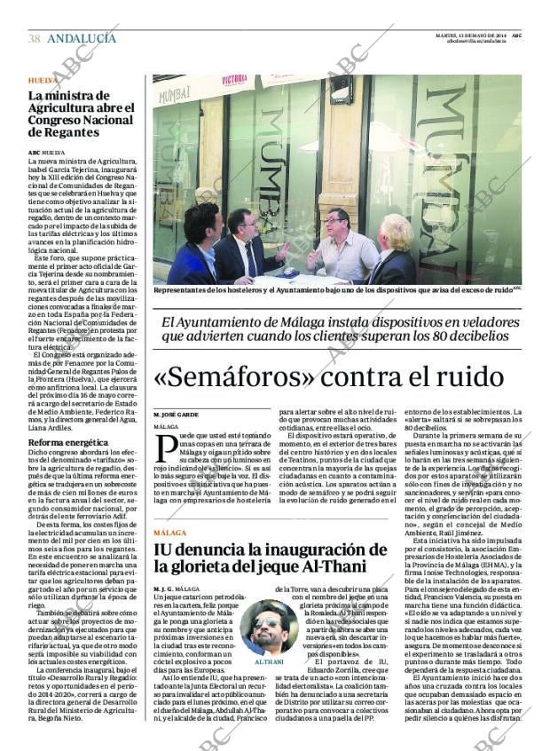 ABC SEVILLA 13-05-2014 página 38