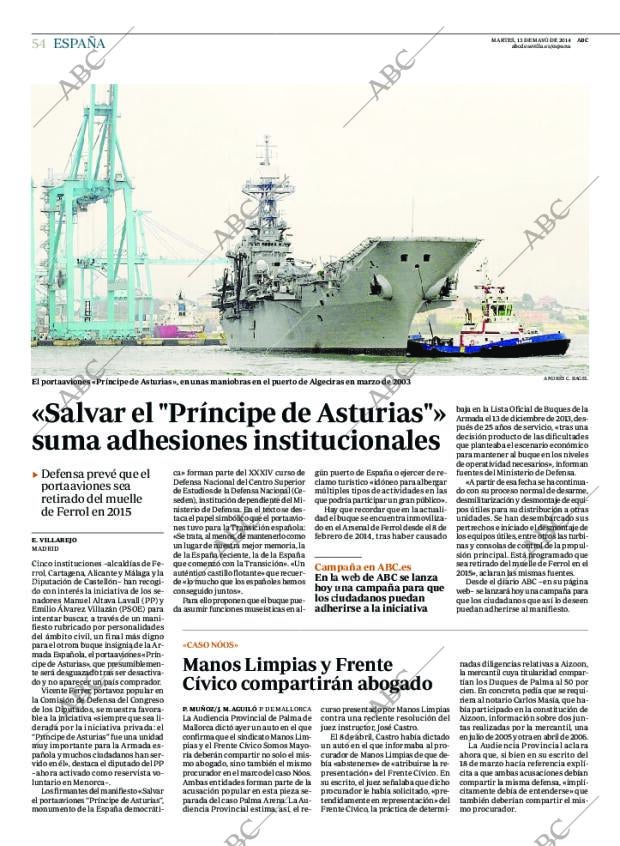 ABC SEVILLA 13-05-2014 página 58