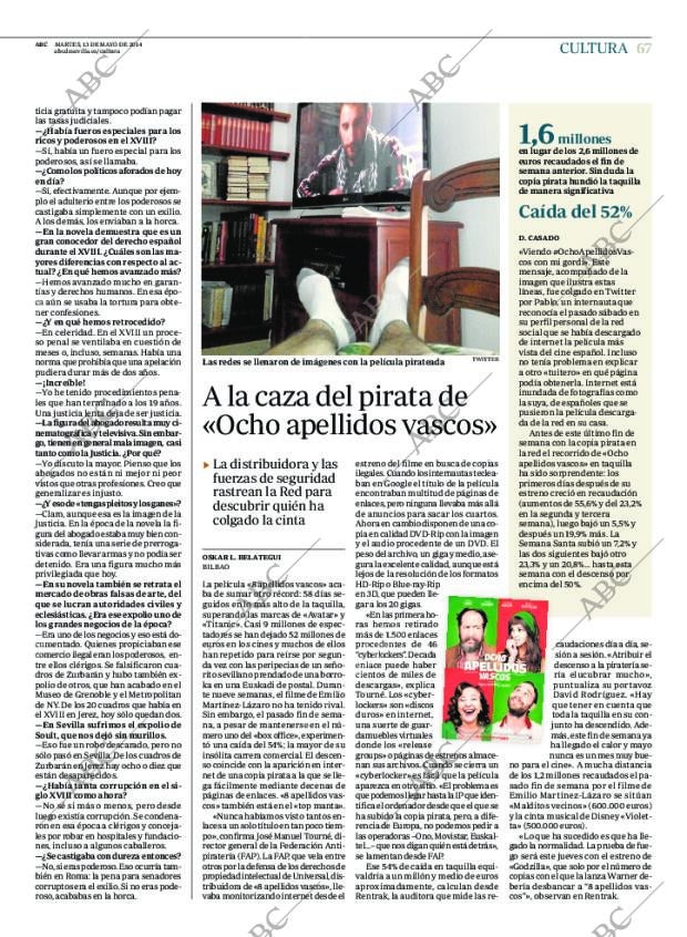 ABC SEVILLA 13-05-2014 página 71