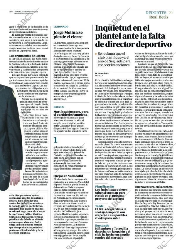 ABC SEVILLA 13-05-2014 página 83