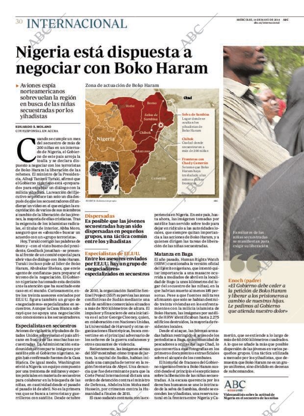 ABC MADRID 14-05-2014 página 30