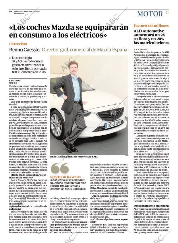 ABC MADRID 14-05-2014 página 41