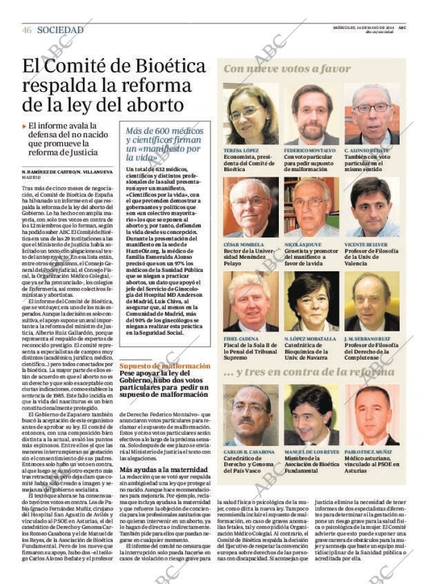 ABC MADRID 14-05-2014 página 46