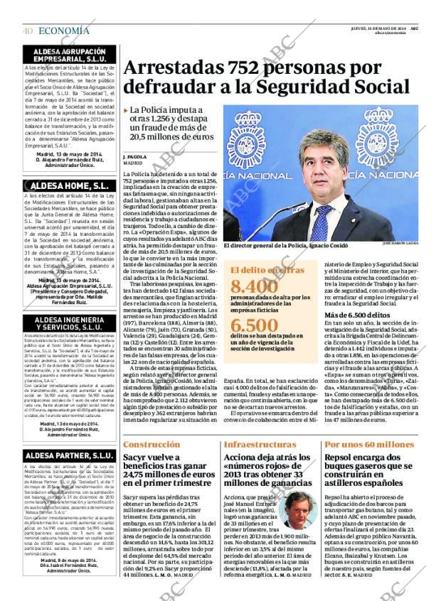 ABC MADRID 15-05-2014 página 40