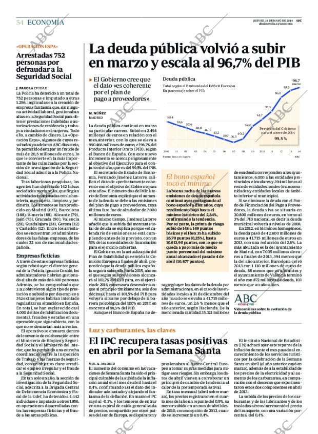 ABC SEVILLA 15-05-2014 página 54