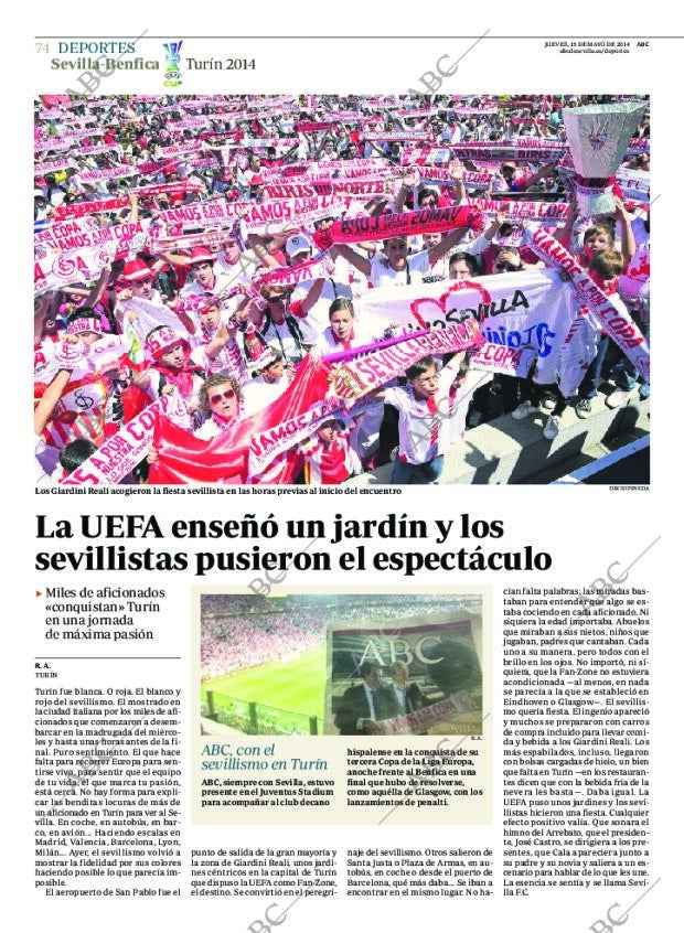 ABC SEVILLA 15-05-2014 página 74