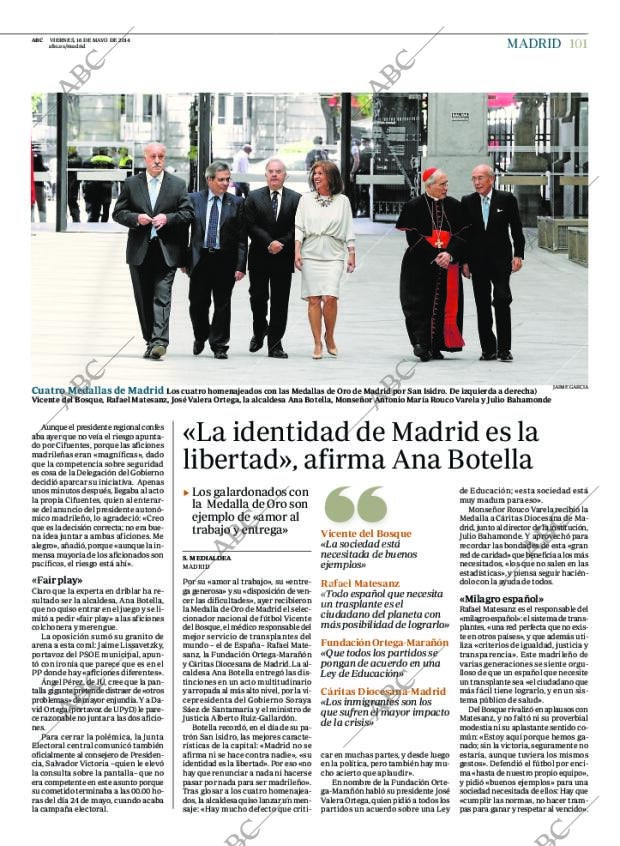 ABC MADRID 16-05-2014 página 101