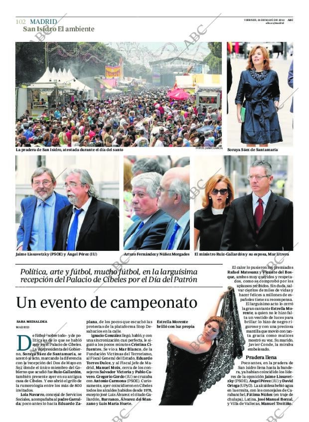 ABC MADRID 16-05-2014 página 102