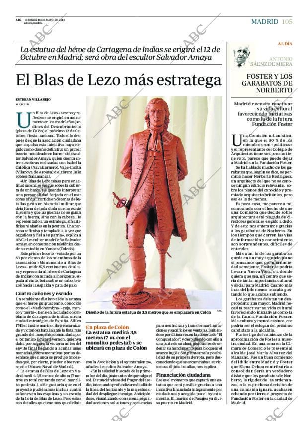 ABC MADRID 16-05-2014 página 105
