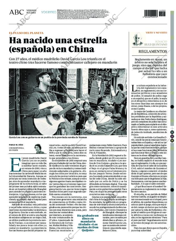 ABC MADRID 16-05-2014 página 112