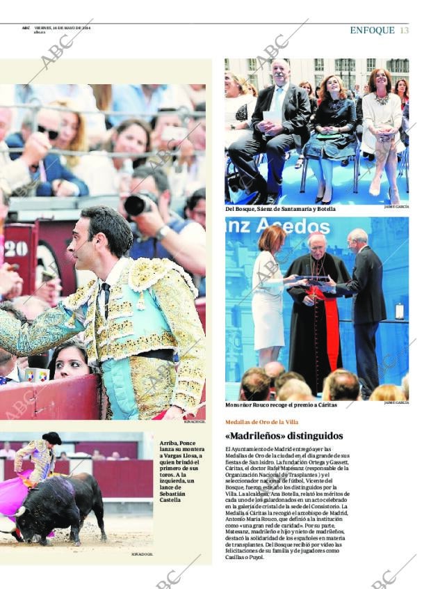 ABC MADRID 16-05-2014 página 13