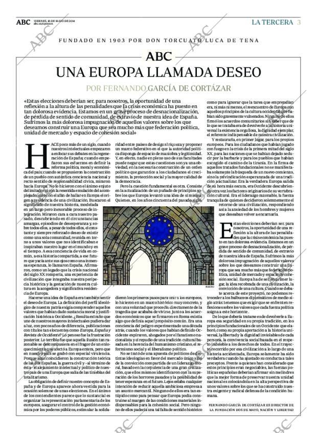 ABC MADRID 16-05-2014 página 3