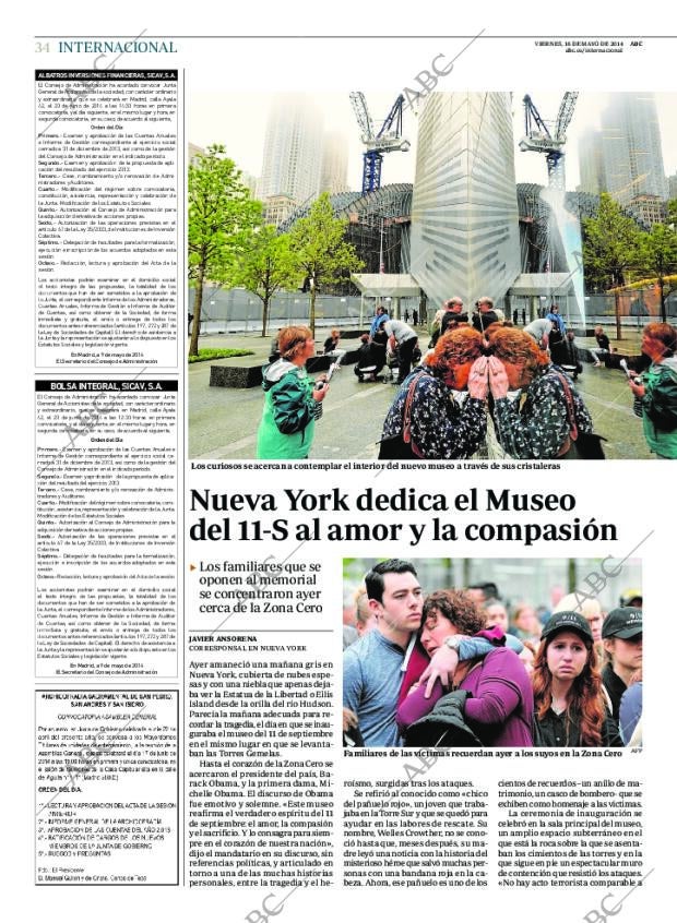 ABC MADRID 16-05-2014 página 34