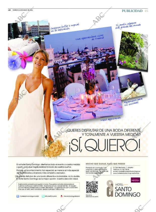 ABC MADRID 16-05-2014 página 45