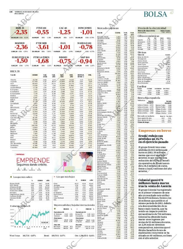 ABC MADRID 16-05-2014 página 47