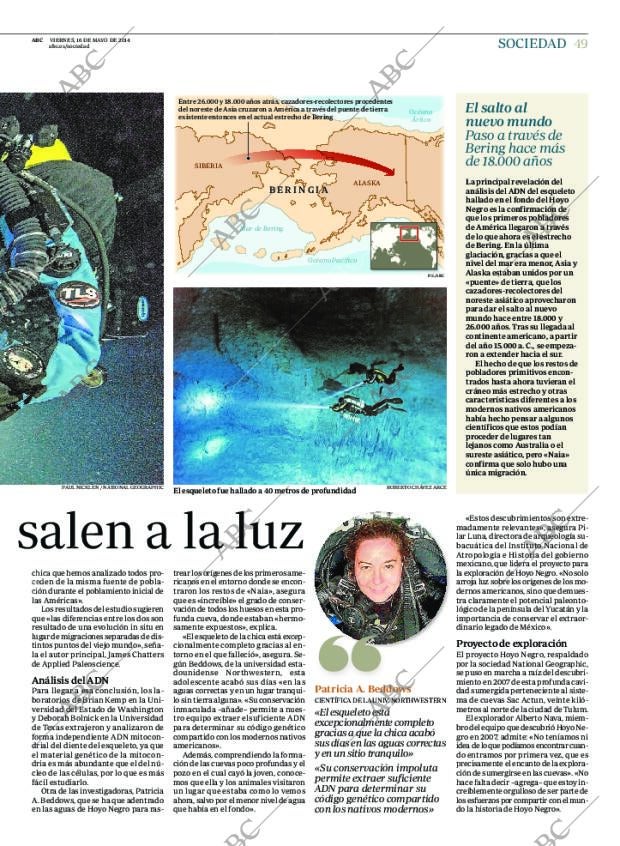 ABC MADRID 16-05-2014 página 49