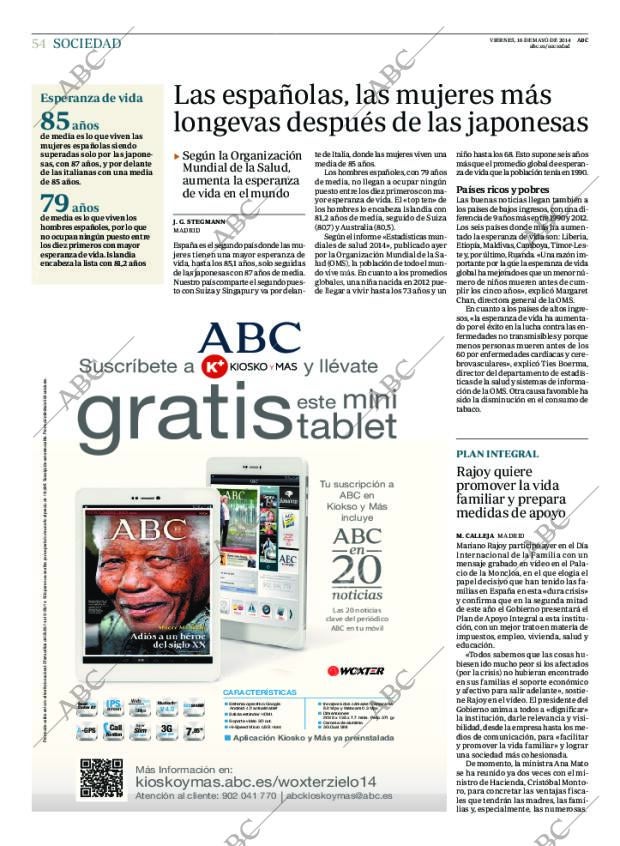 ABC MADRID 16-05-2014 página 54