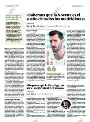 ABC MADRID 16-05-2014 página 63