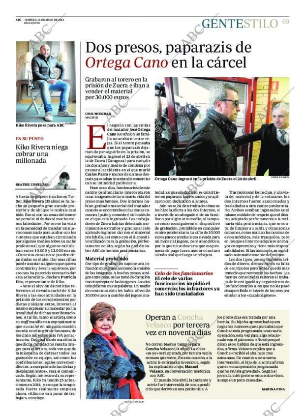 ABC MADRID 16-05-2014 página 69