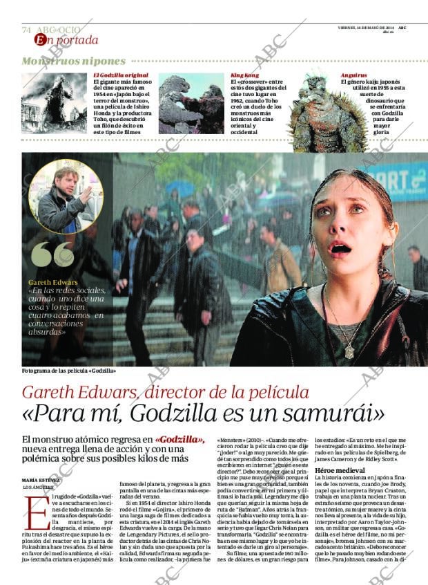 ABC MADRID 16-05-2014 página 74