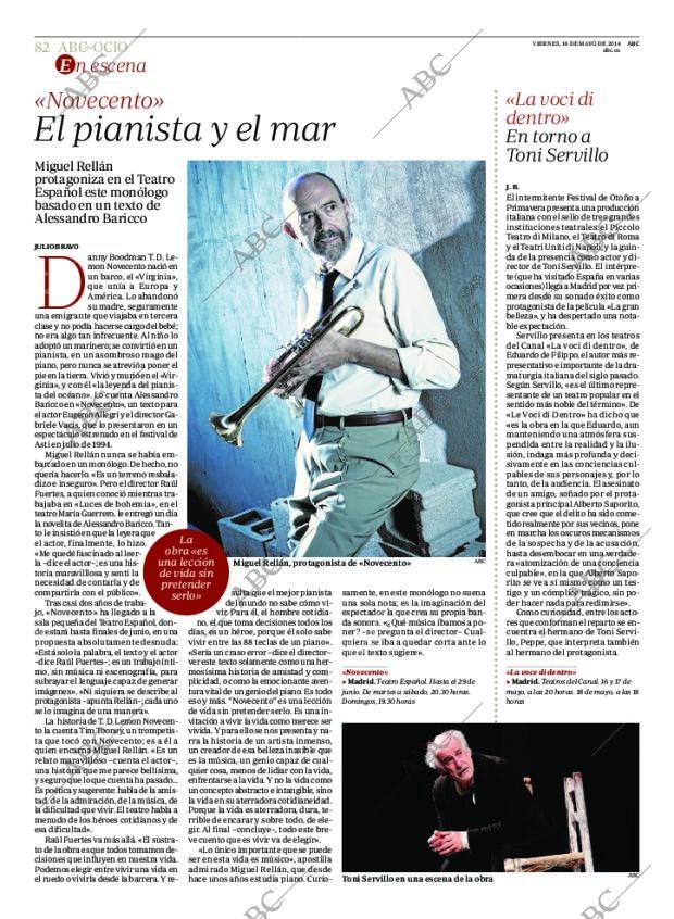 ABC MADRID 16-05-2014 página 82