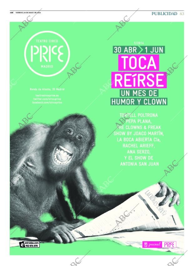 ABC MADRID 16-05-2014 página 83