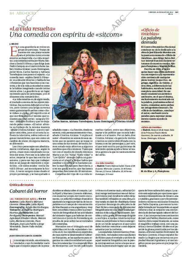 ABC MADRID 16-05-2014 página 84