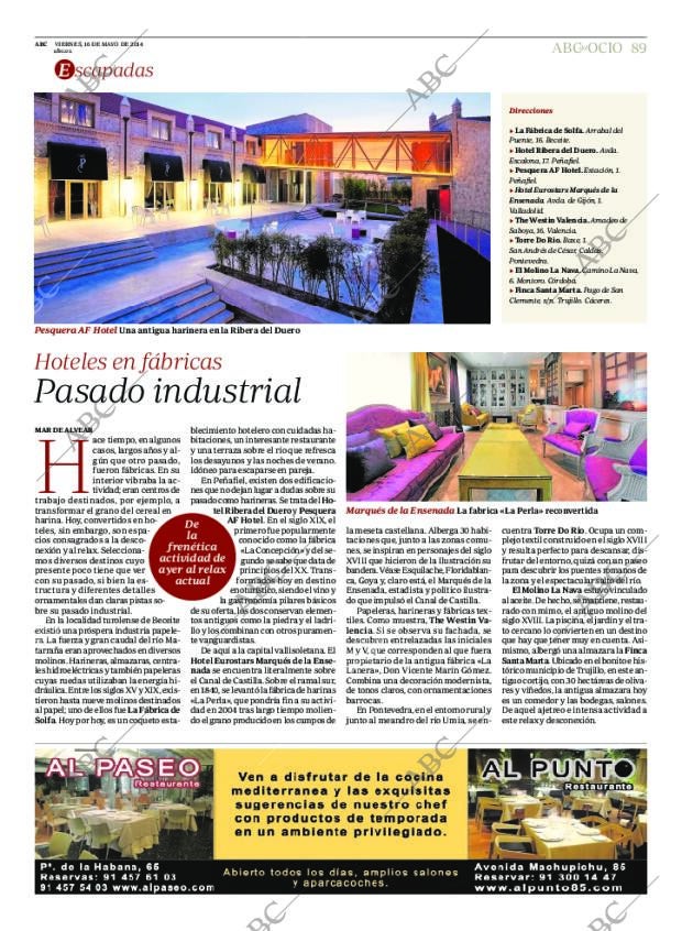 ABC MADRID 16-05-2014 página 89