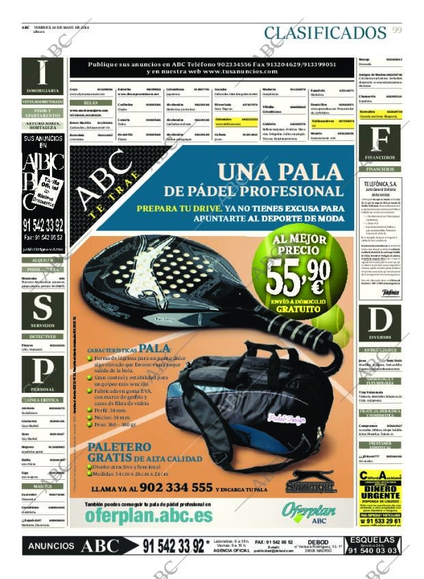 ABC MADRID 16-05-2014 página 99