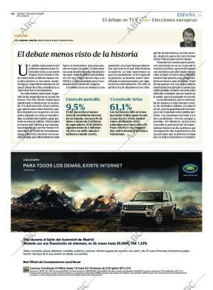 ABC MADRID 17-05-2014 página 21