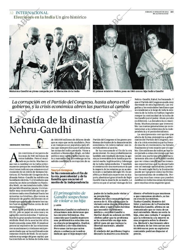 ABC MADRID 17-05-2014 página 32