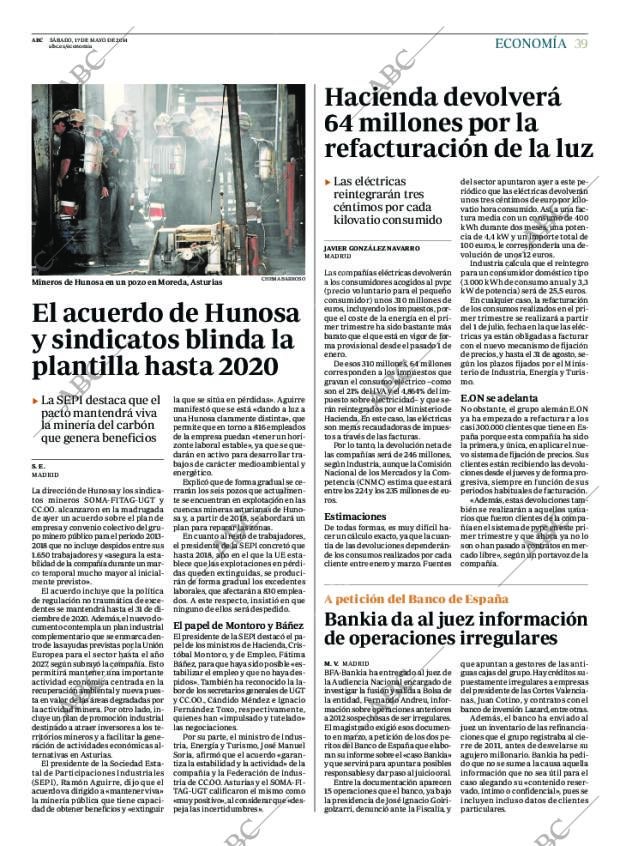 ABC MADRID 17-05-2014 página 39