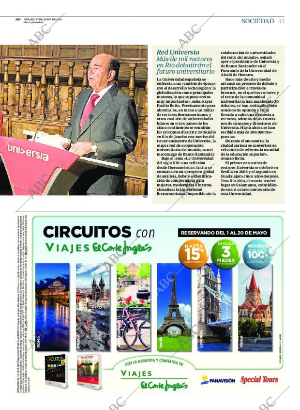 ABC MADRID 17-05-2014 página 43
