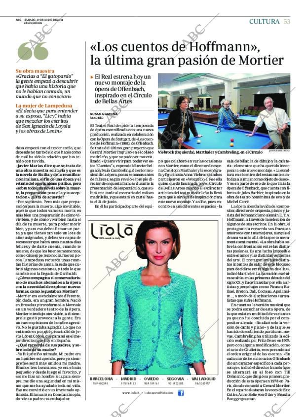 ABC MADRID 17-05-2014 página 53
