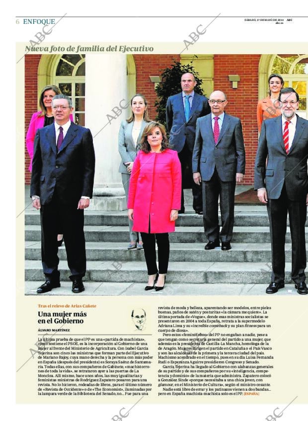 ABC MADRID 17-05-2014 página 6