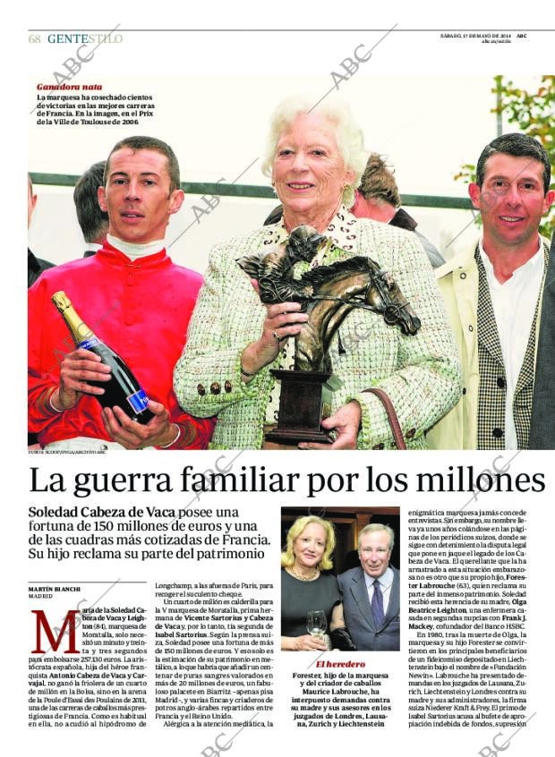 ABC MADRID 17-05-2014 página 68