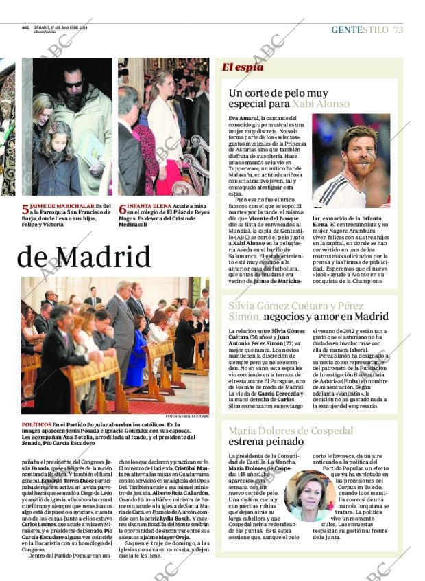 ABC MADRID 17-05-2014 página 73