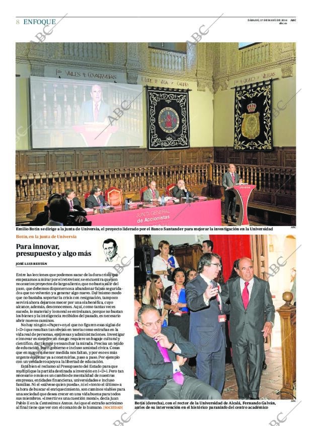 ABC MADRID 17-05-2014 página 8