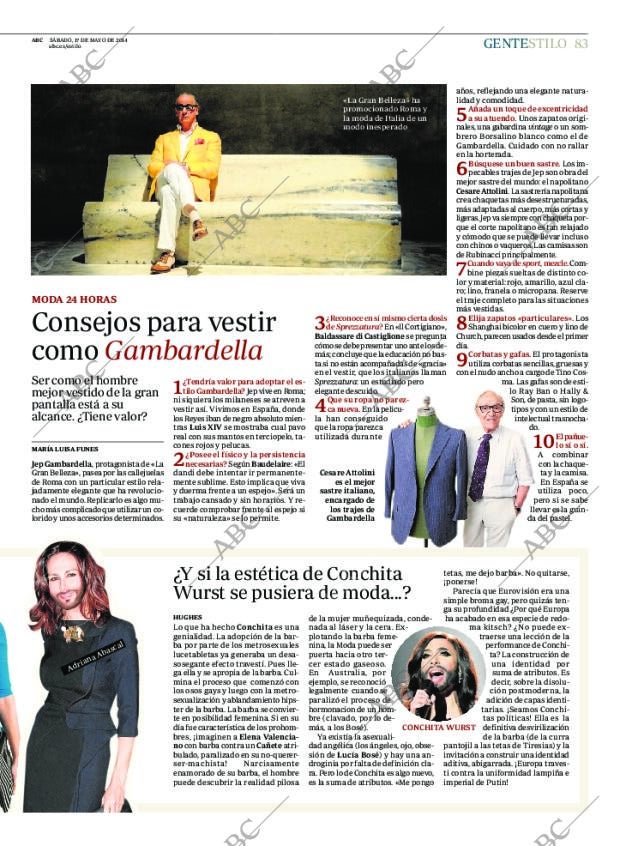 ABC MADRID 17-05-2014 página 83