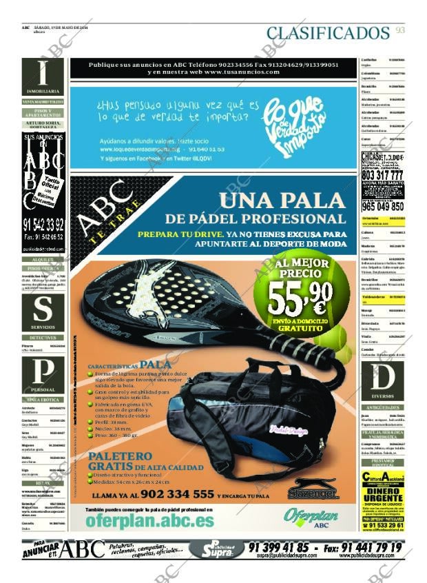 ABC MADRID 17-05-2014 página 93