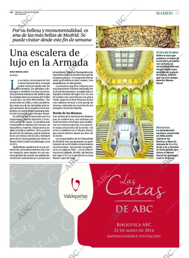 ABC MADRID 17-05-2014 página 97