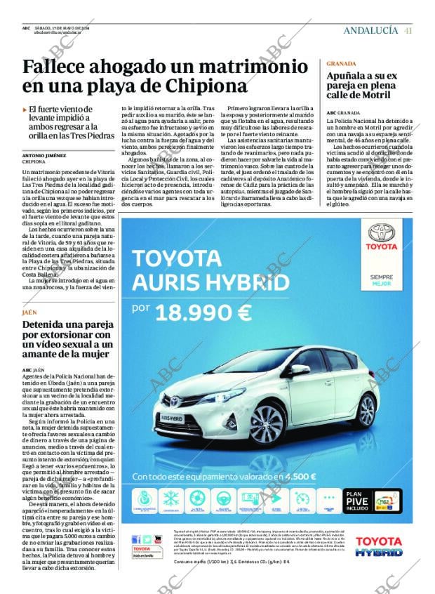 ABC SEVILLA 17-05-2014 página 41